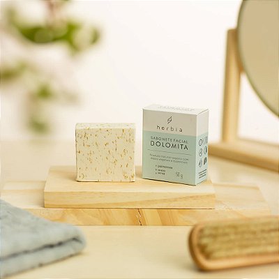 Sabonete Limpeza Facial de Dolomita