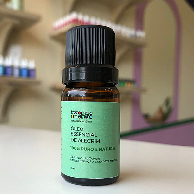 Óleo Essencial de Alecrim 10ml - Twoone Onetwo