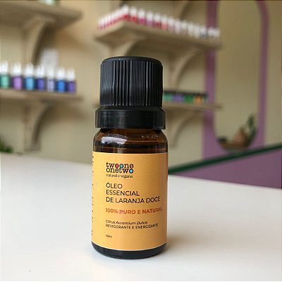 Óleo Essencial de Laranja Doce 10ml - Twoone Onetwo