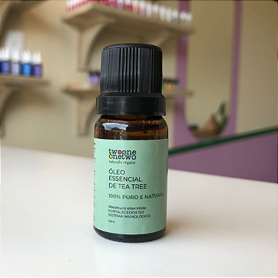 Óleo Essencial de Tea Tree 10ml - Twoone Onetwo