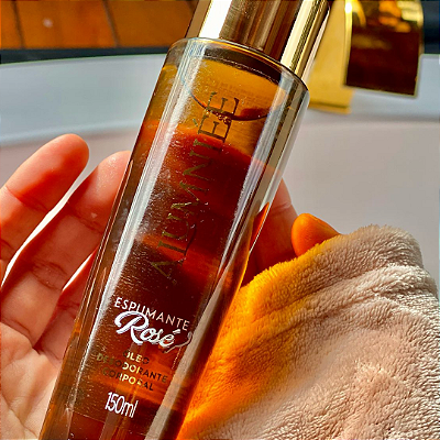 Óleo Corporal Espumante Rosé 150ml – Alumniee