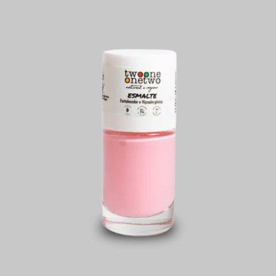 Esmalte Fortalecedor com Argan Cor Light Rose 10ml – Twoone Onetwo