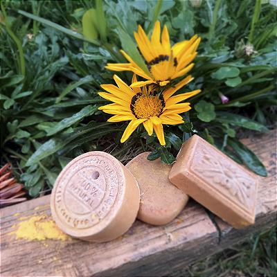 Sabonete Natural Artesanal Vegano 100% Glicerina Açafrão com Canela - Im'canta