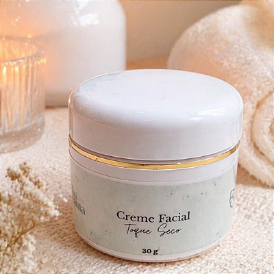 Creme Facial toque seco