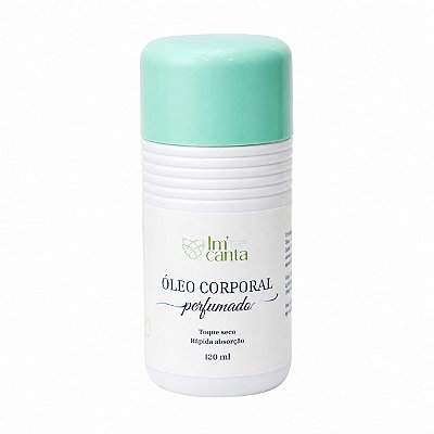 Óleo corporal perfumado pós banho 120 ml "Pele hidratada e perfumada todos os dias"