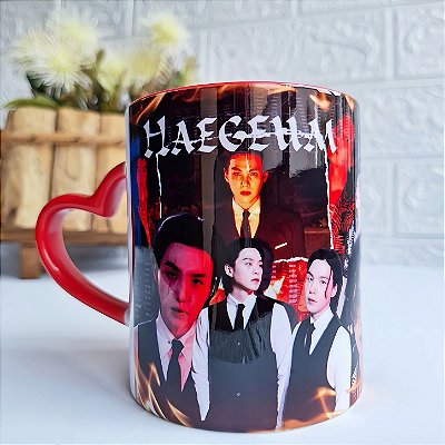 Caneca SUGA BTS Min Yoongi 325ml em Porcelana | K-pop ARMY | Presente para Fãs