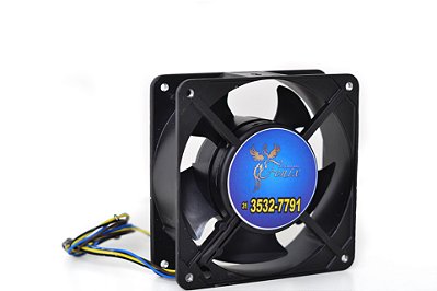 Ventoinha 12x12 rolamentada