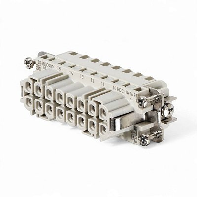 Conector Industrial 16 Polos Weidmuller - 1896800000