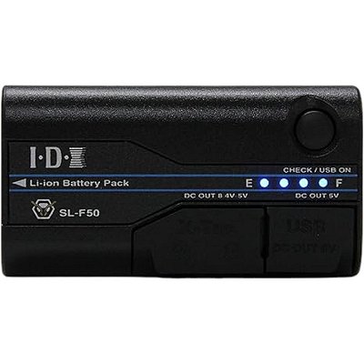 IDX SL-F50 6600mAh 7.2V Sony L-Series Bateria com X-Tap USB