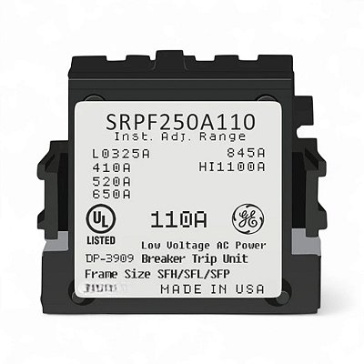 Plug de Aferição SRPF250A110 General Electric - 110A