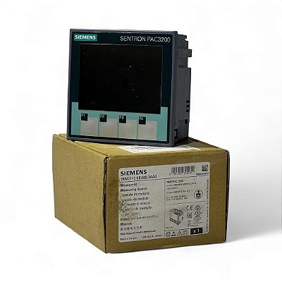 Multimedidor Energia Siemens - PAC 3200 7KM2112-0BA00-3AA0