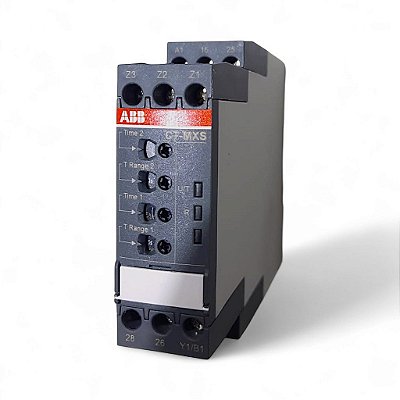Relé de Tempo Multifunção ABB - CT-MXS.22S