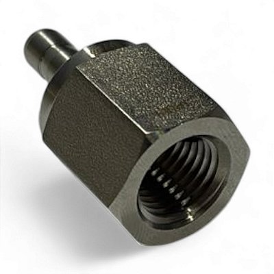 Conector Compressão Reto Tubo - Redutor 12mm x 1/4 Pol