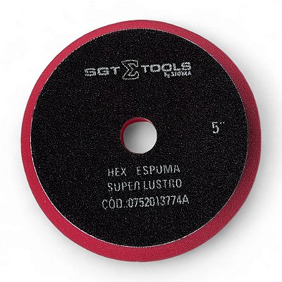 Boina Espuma Super Lustro 5 Pol - Sigmatools Roto Orbital