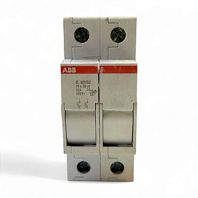 Base Fusível E92/32 2 Polos Abb - 32a 400v