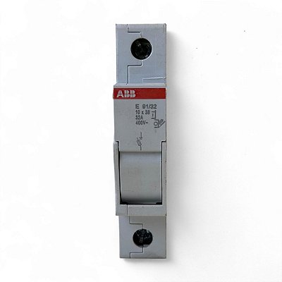 Porta Fusível Monopolar 32a Abb - Modular E 91/32