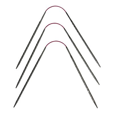 Jogo Agulhas Crasytrio Addi - Unicorn 180-2 30cm 3,5mm