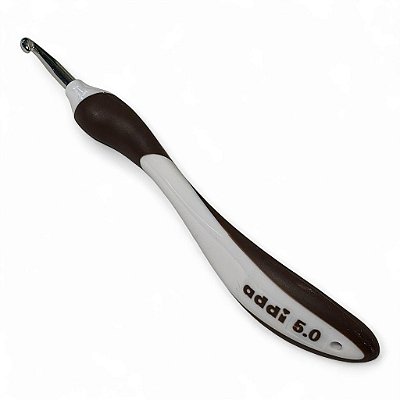 Agulha Crochê Addi - Swing 5.0mm 16cm Ergonômica