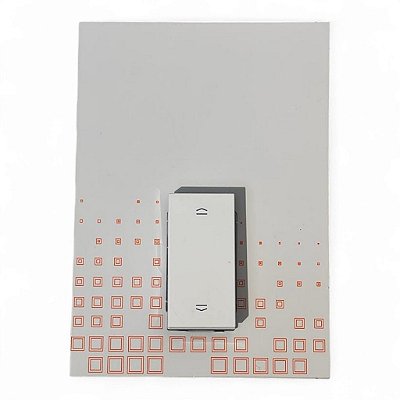 Botão Pressão Duplo Persiana Bticino Classia - RW4037N