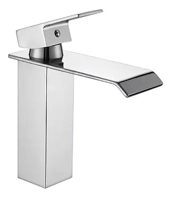 Torneira Monocomando Cromada Cascata Baixa DC-6006B