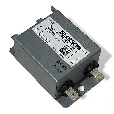 Filtro de Linha BLOCK HFE 104-230/1 250 V
