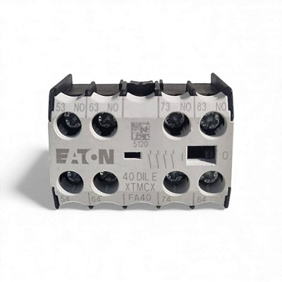 Contator Auxiliar Miniatura XTMCX FA40 EATON 600Vca 4A 4P