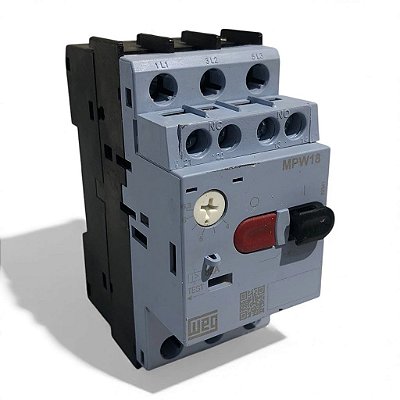 Disjuntor Motor Weg MPW Tripolar MPW18