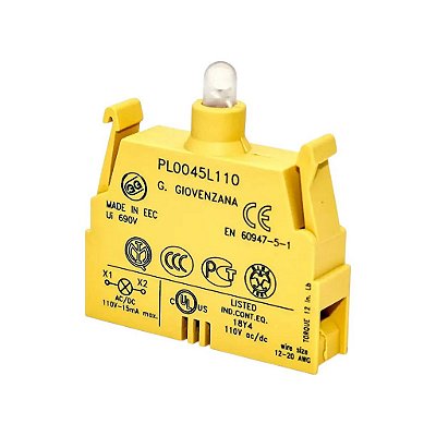 Lâmpada Led 100vac Giovenzana Pl0045l110 Branco