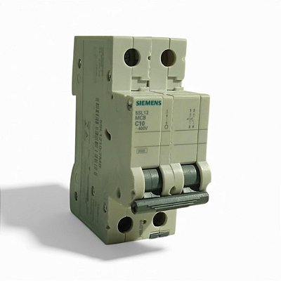 Disjuntor Siemens Bipolar Curva C 10A 400V