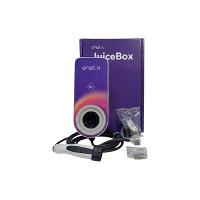 Carregador Veicular Enel X Juicebox Plus 7kw 3.0 220v Tipo 2