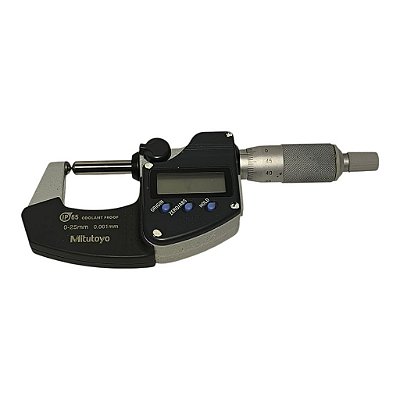Micrômetro Mitutoyo 293-230 MDC-25MJ IP65 limitado de JP