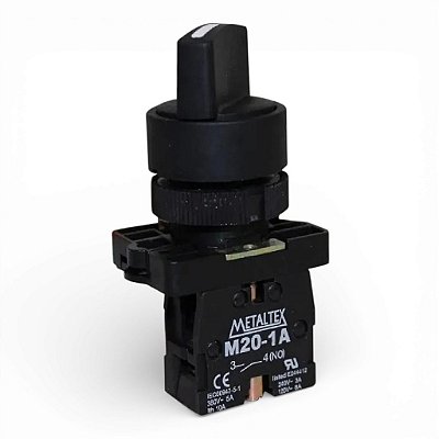 Chave P20scr2-b-1a Para Metaltex Comutadora 2p C/trava 1na¨