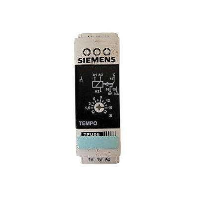Rele De Tempo 7pu0611 1aw15 15 Seg 94a 242 V Siemens 220v
