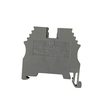 Borne Sak/conector De Passagem Btwp 2,5mm² Cinza Weg C/28Und
