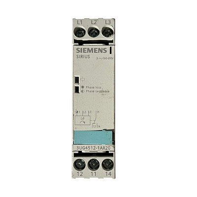 Siemens 3UG4512-1AR20 | Falha de Fase e Sequência SIRIUS