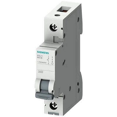 Disjuntor Monofásico 2A 5kA 127/220V 5SL11027MB Siemens