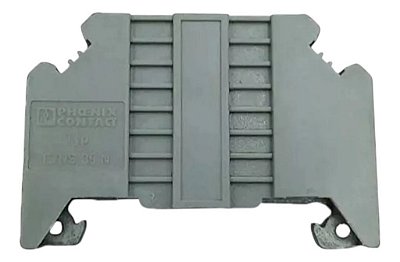 Poste Final 9,5Mm Cinza E/Ns35N 800886 Phoenix Contact