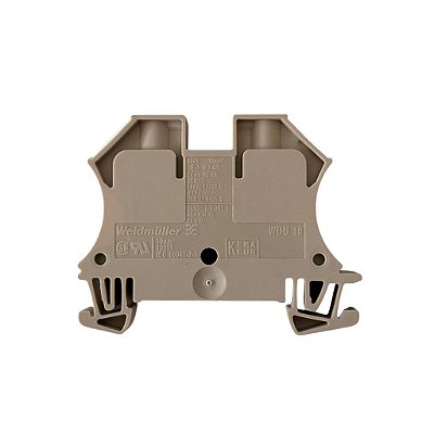 3 Conector Passagem 690V 57A 10Mm2 WDU10 Weidmuller Conexel