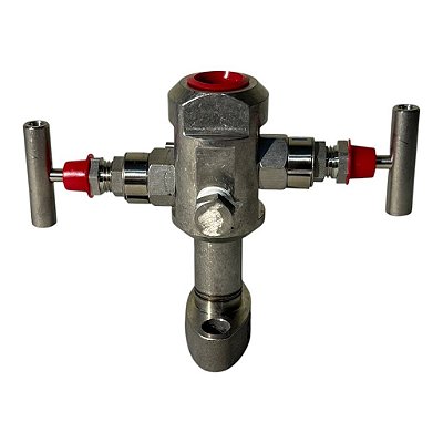VALVULA Manifold DE DUAS VIAS SMAR SUPORTA 6000 PSI