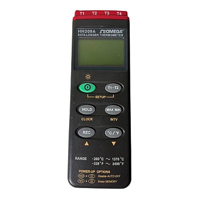 Termômetro HH309A com Quatro Canais Sem Carregador