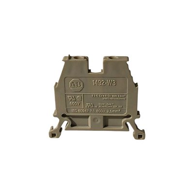 KIT 7 BORNE SAK 2,5MM 1492-W3 CINZA ALLEN BRADLEY