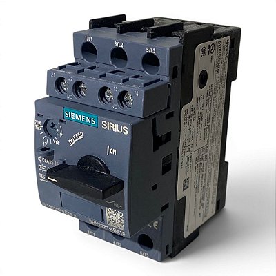 Disjuntor Motor Tripolar 380V 26A 100KA 3Rv20211Ba15 Siemens