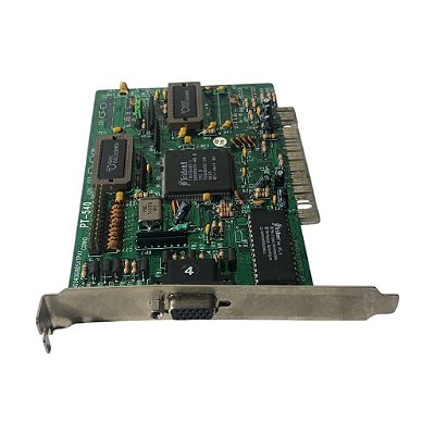 Placa de vídeo retrô para jogos Trident Microsystems 1990