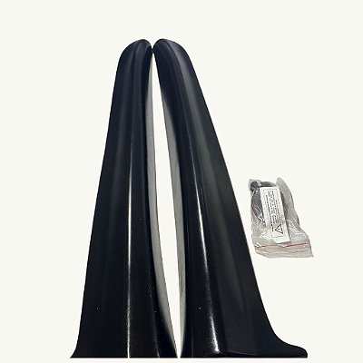 Spats Spoiler Traseiro MU para Honda Civic 1999 2000 2pçs