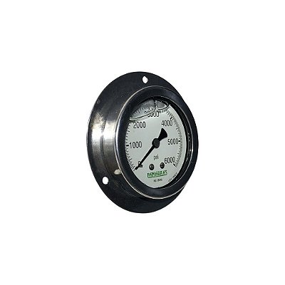 Manômetro Famabras 0-6000 PSI 923657