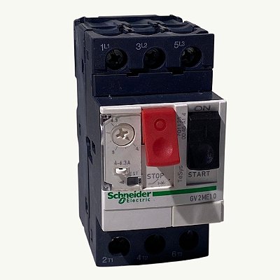 Disjuntor-motor magnetotérmico de 3 polos GV2ME10 TESYS