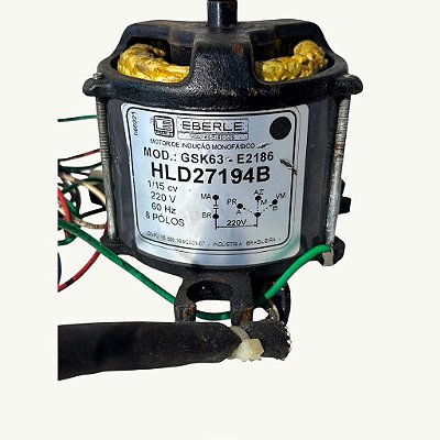Motor De Indução Monofásico Hitachi HLD27194B 220V