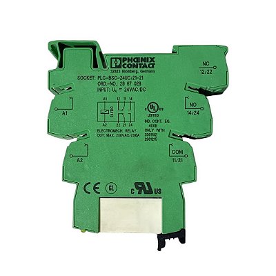 Relé Potência + Base Soquete Rele 24v 14mm 2961192/ 2967028