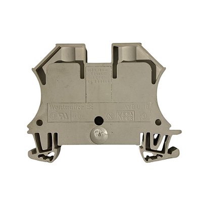 Borne de Passagem WDU 10 Bege 10mm² 660V Weidmüller