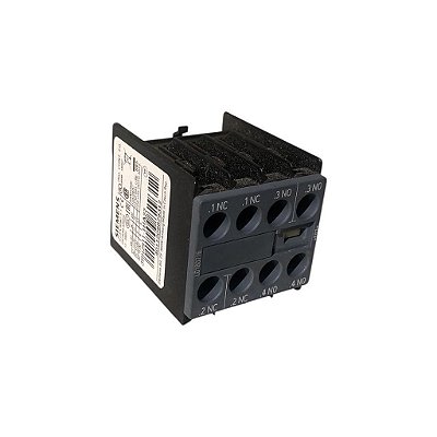 Bloco de Contatos Auxiliares Frontal 2NA+2NF 3RH2911-1HA22